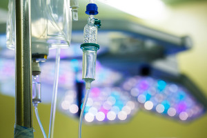 photo of an iv drip used in chemotherapy