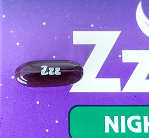 photo of one of the zzzquil liquicaps that I took