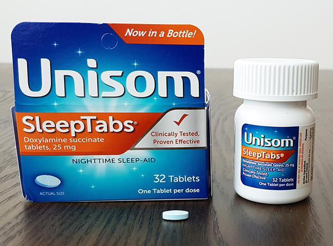 unisom sleep tabs packet and pill 