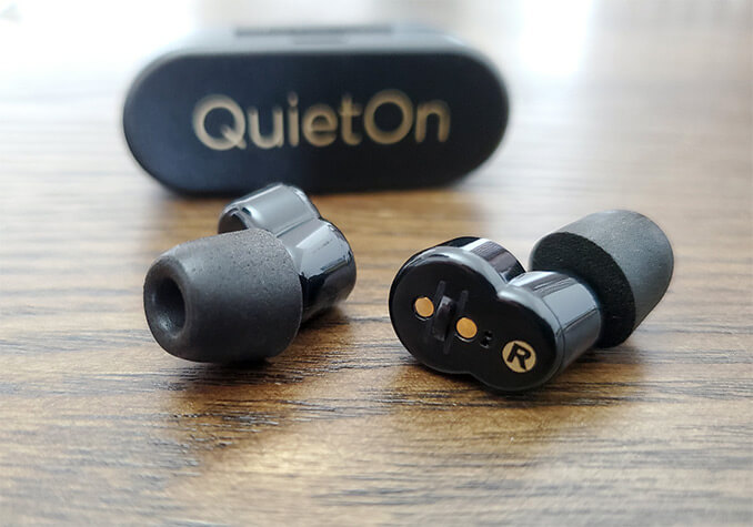 QuietOn earbuds - Noise cancelling earbuds for sleeping